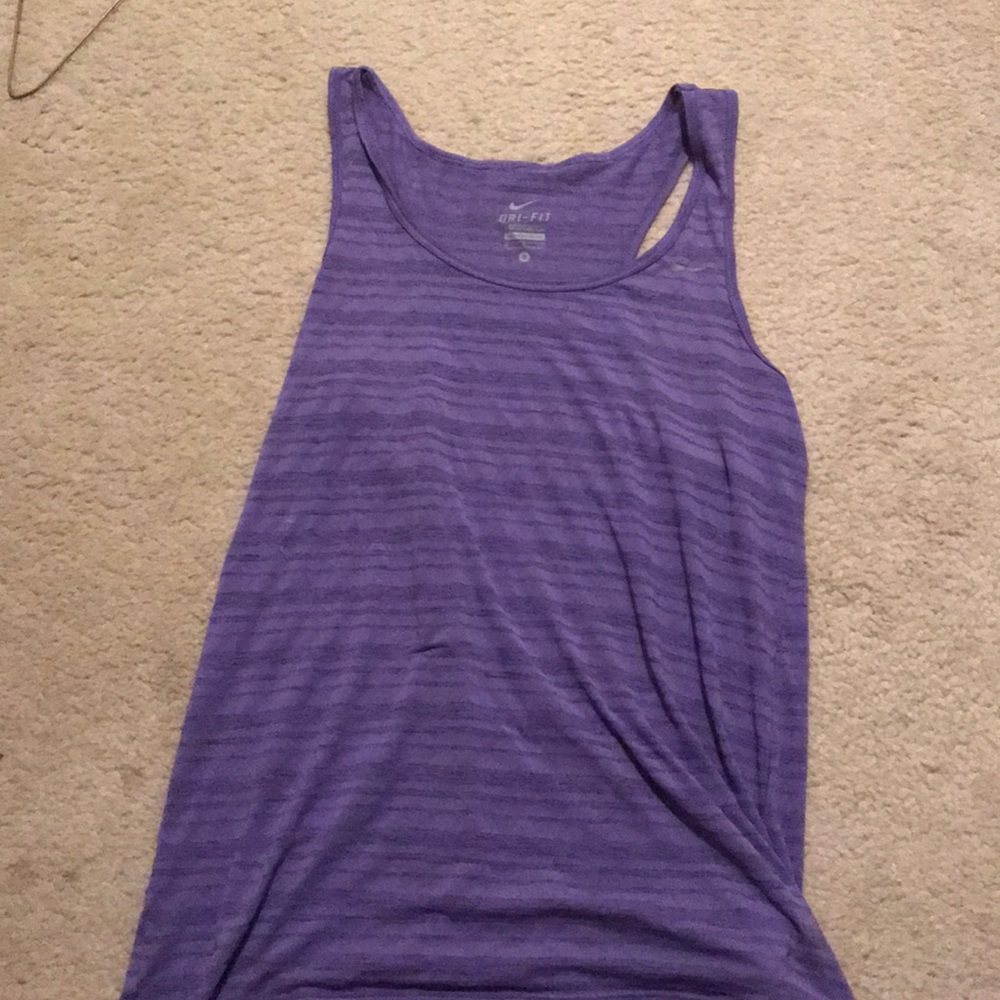 Nike purple tank top